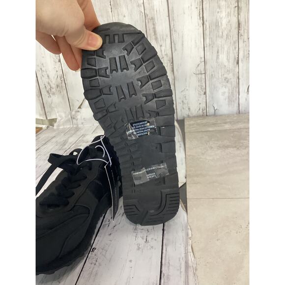 French Connection Karyn Runner Sneaker Blk Size 8 for Men NWT - Picture 3 of 4